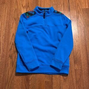 Boys Lands End Quarter Zip Pullover